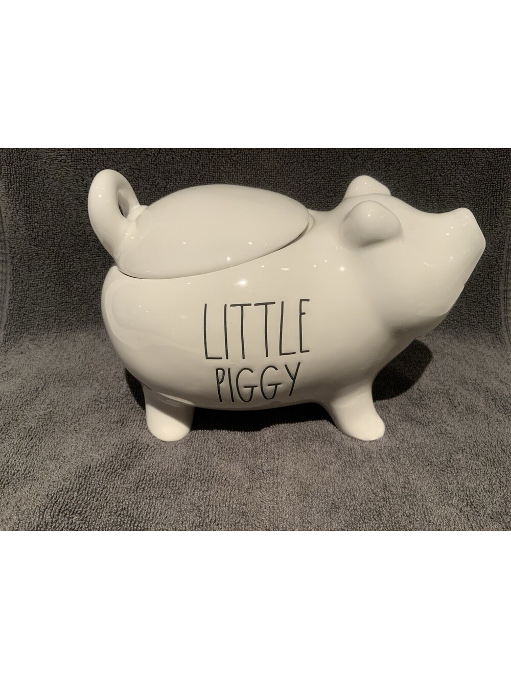 Rae Dunn Little Piggy Ceramic Storage Canister
